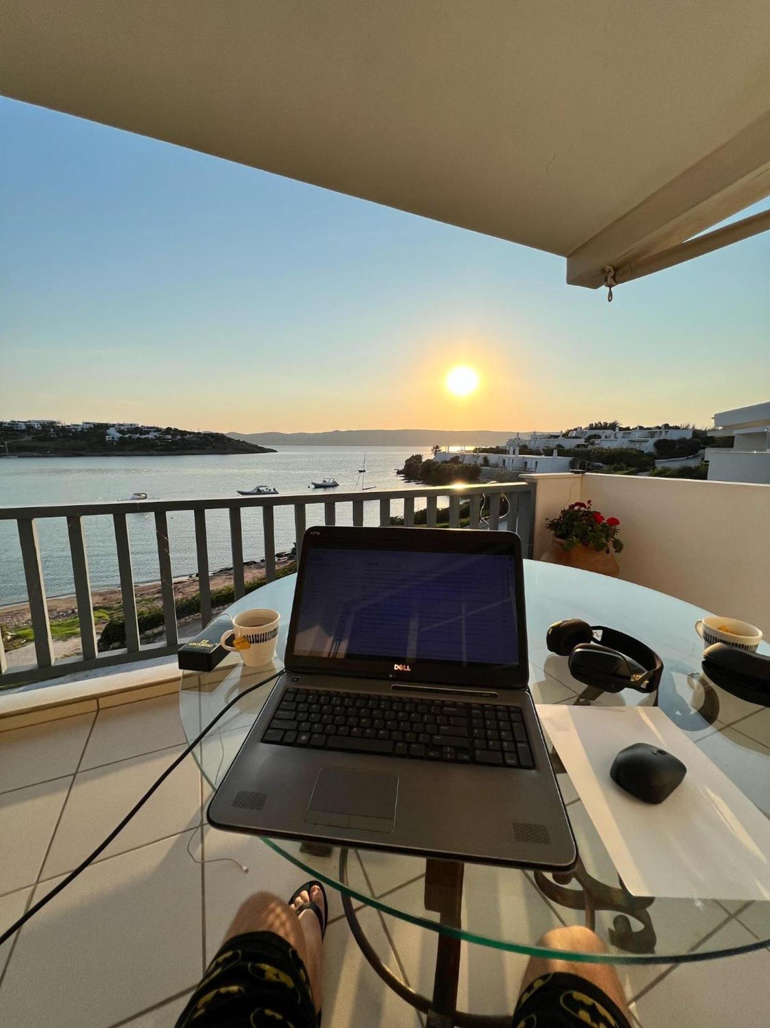 Pounta Beach House Суніон Екстер'єр фото